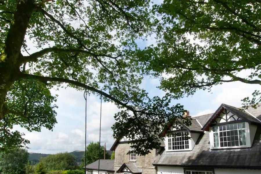 Hafod Ganol Farm garden