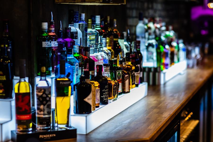 Huge range of drinks at Cardiff Arms Bistro and Hotel