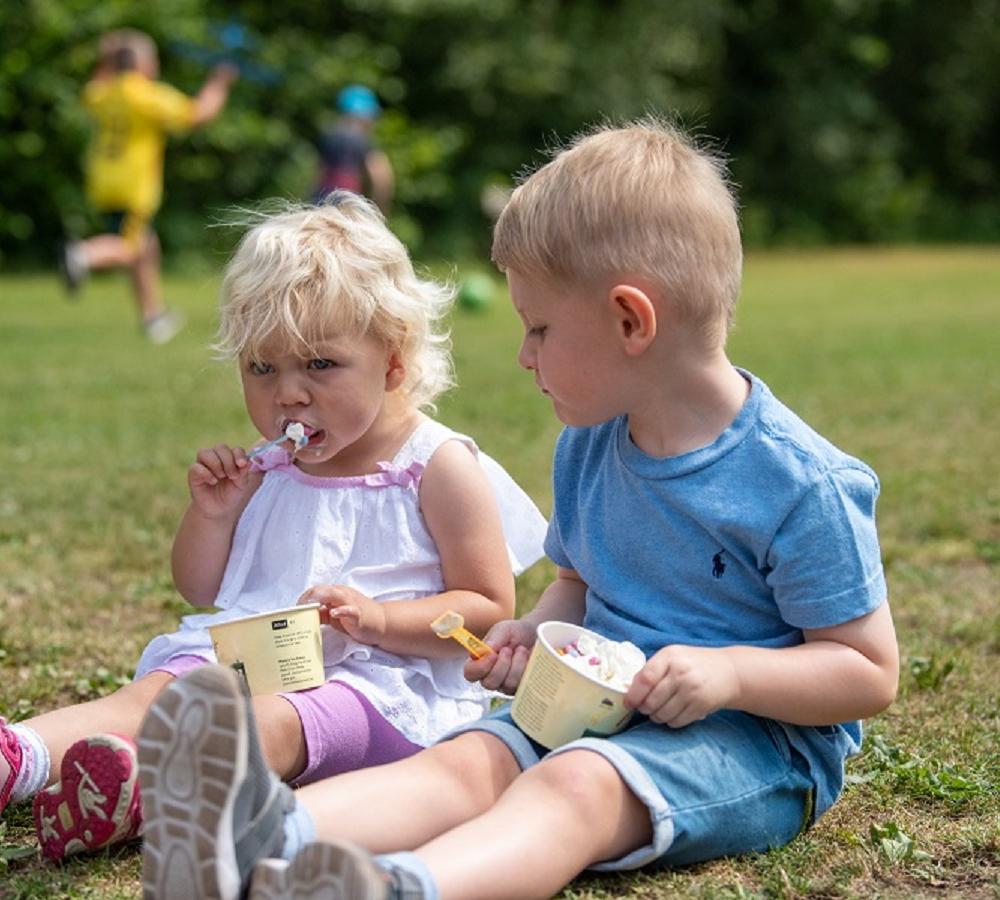 barry sidings ice cream picnic summer kid friendly